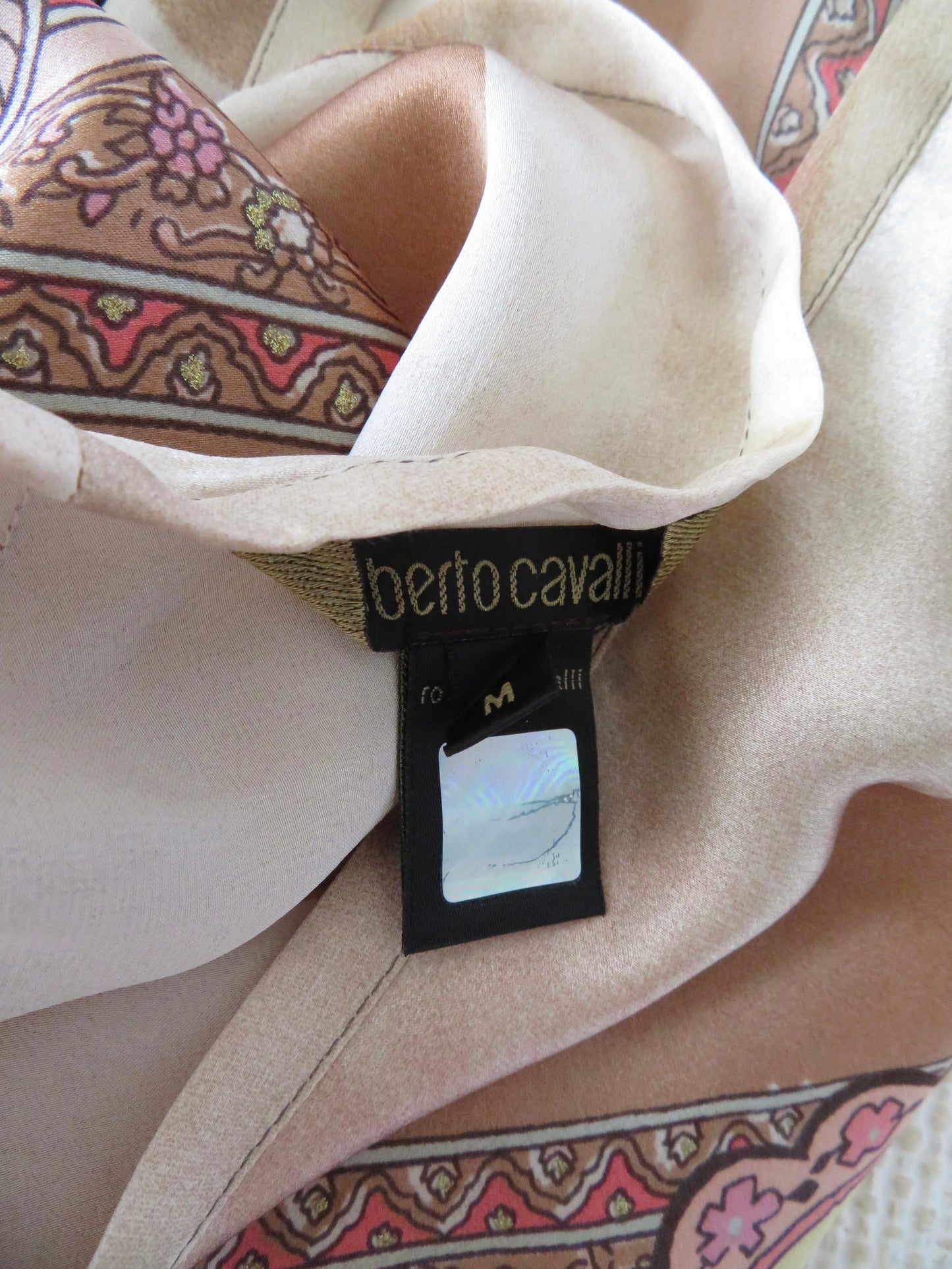 Roberto Cavalli S/S 2004 Silk Top