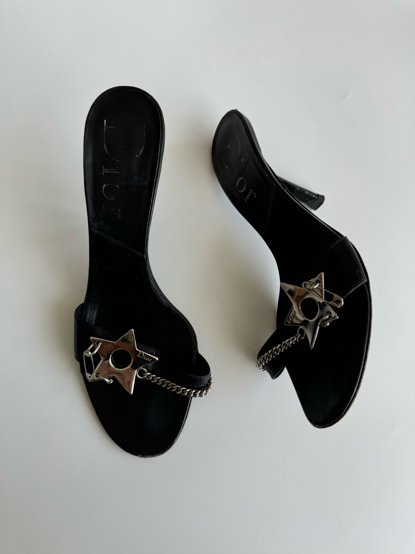Dior Hardcore Pierced Mules