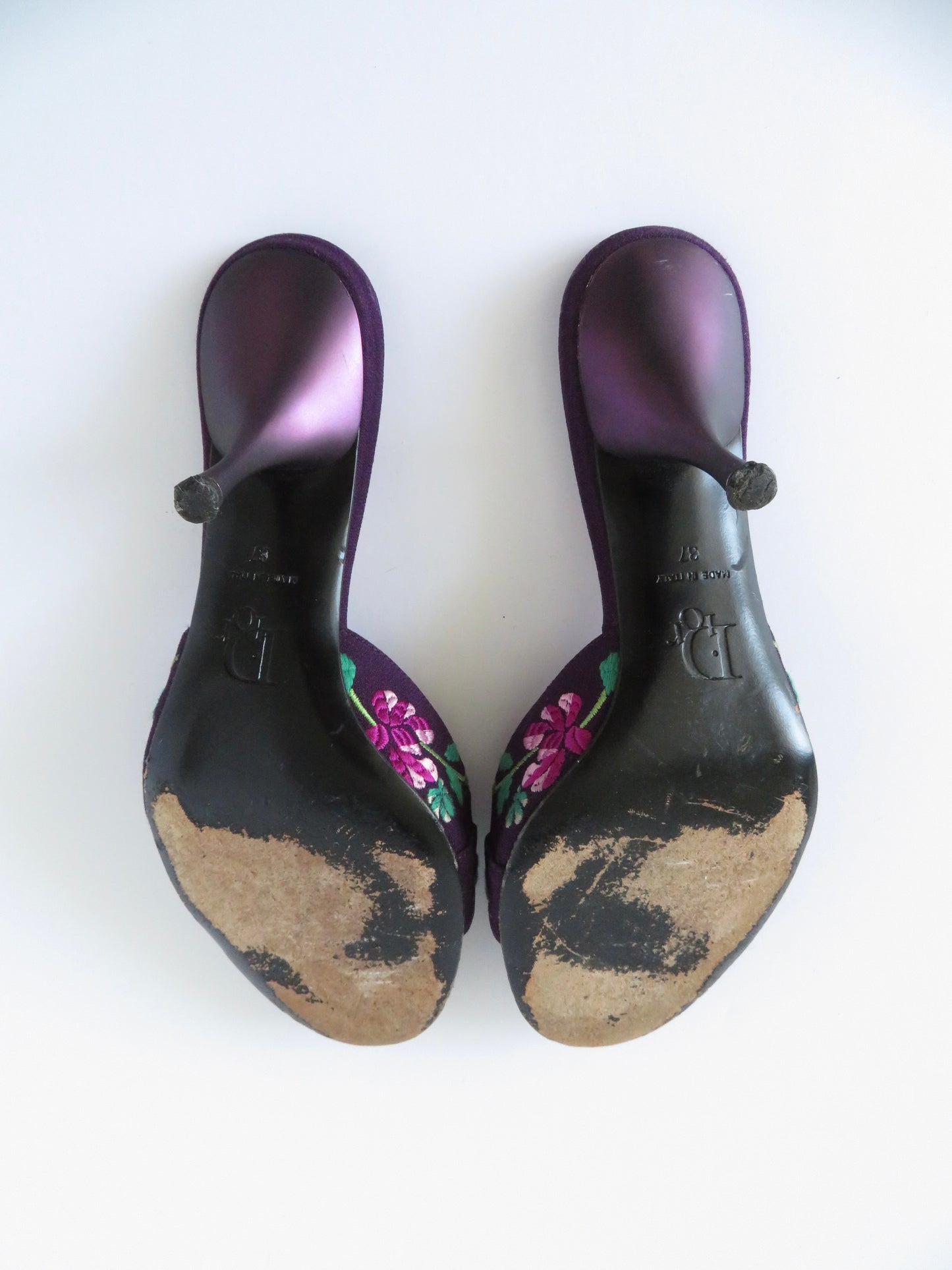 Vintage Dior Koi Fish Heels