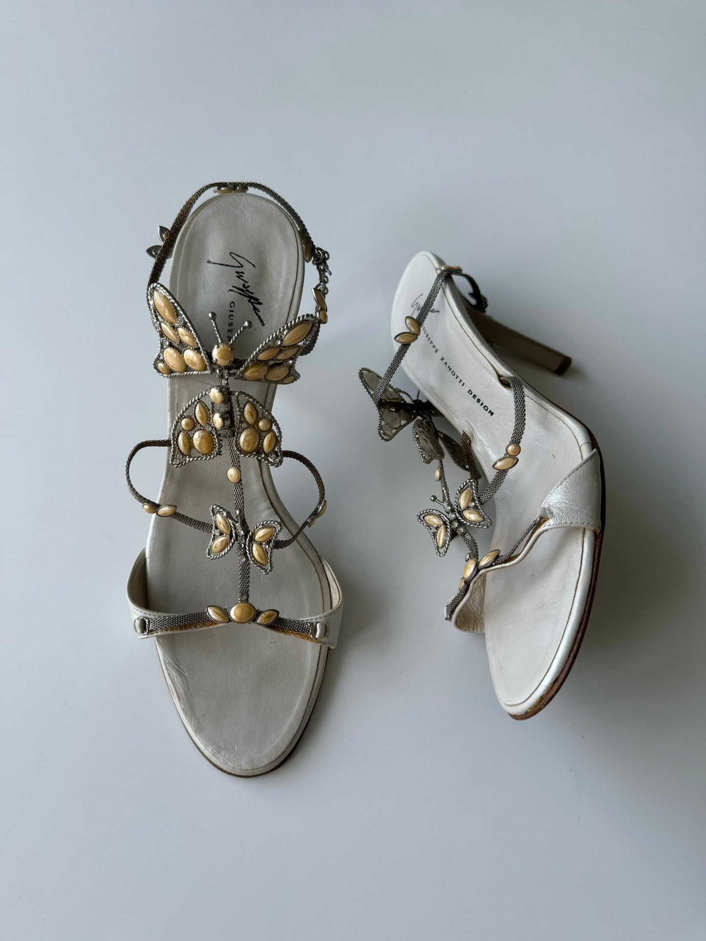 Vintage Giuseppe Zanotti Butterfly Heels