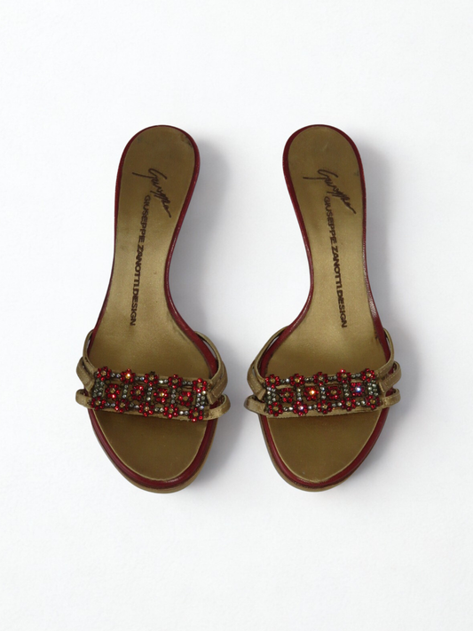 Vintage Giuseppe Zanotti Embellished Heels