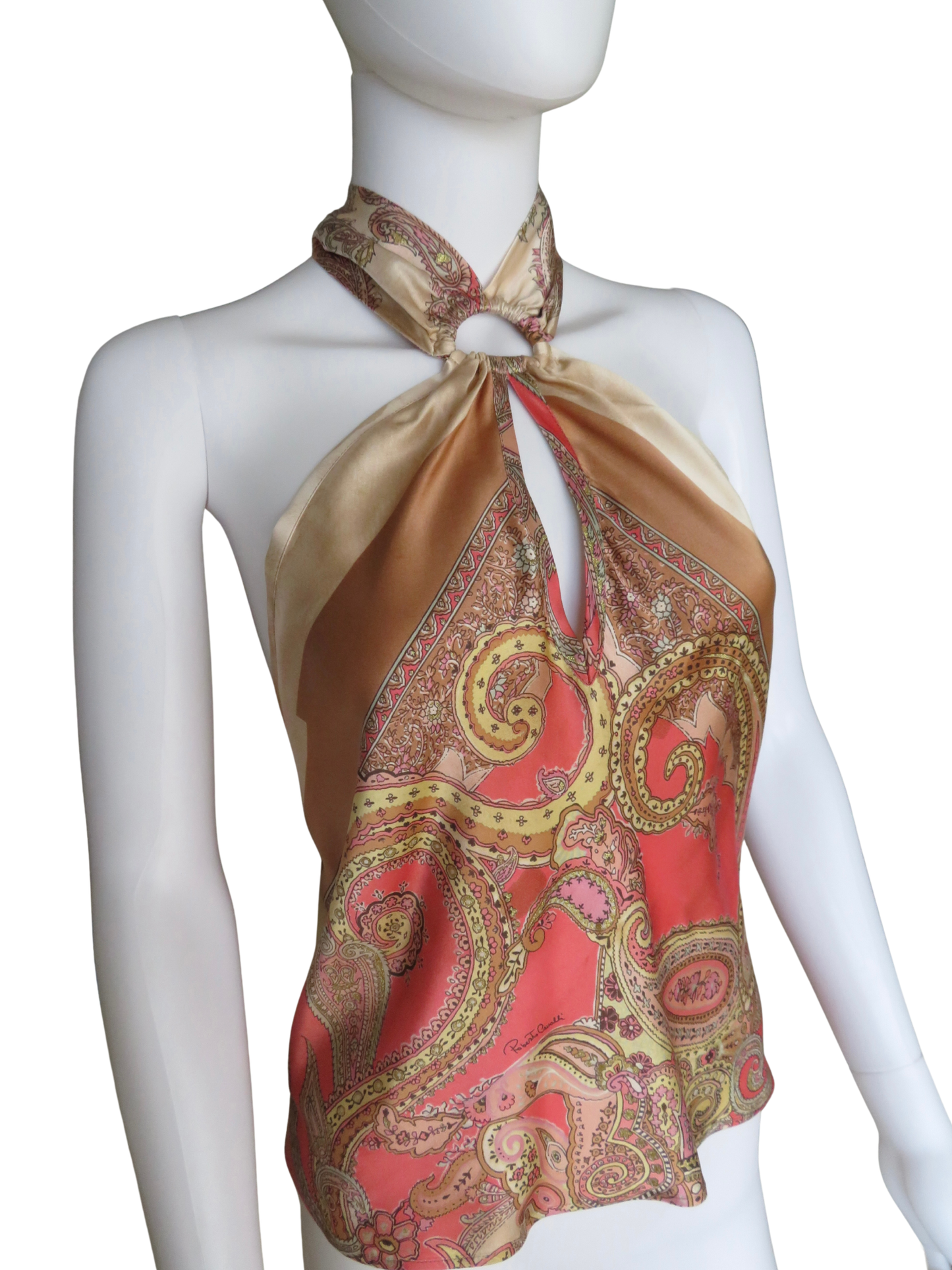 Roberto Cavalli S/S 2004 Silk Top