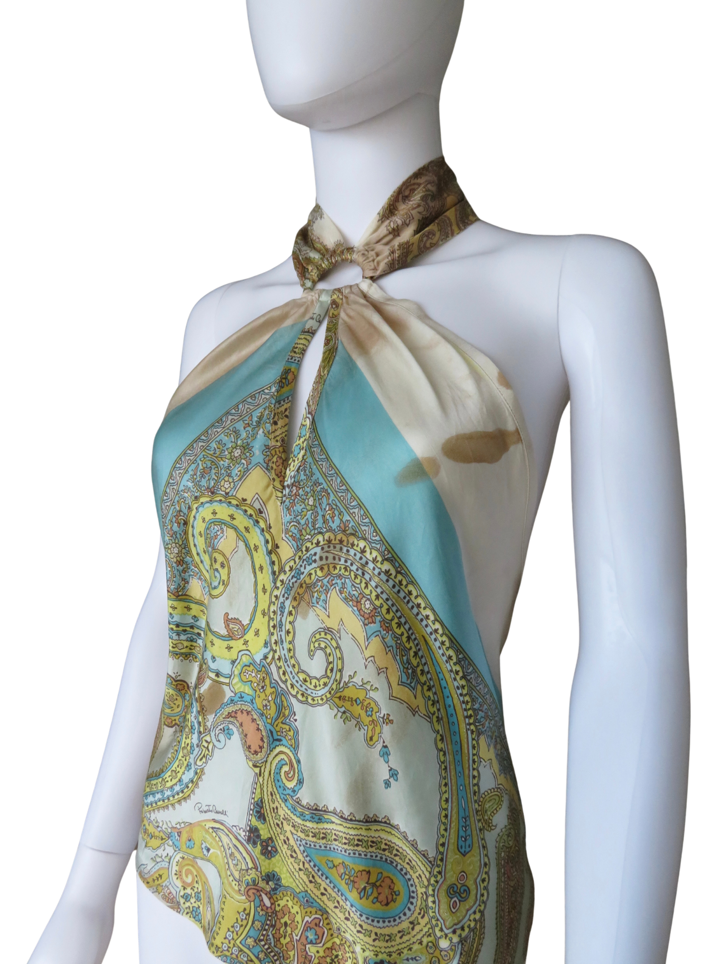 Roberto Cavalli S/S 2004 Silk Top
