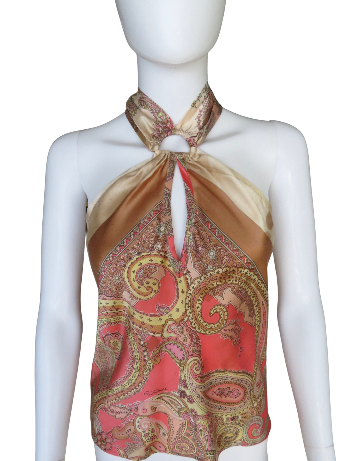 Roberto Cavalli S/S 2004 Silk Top