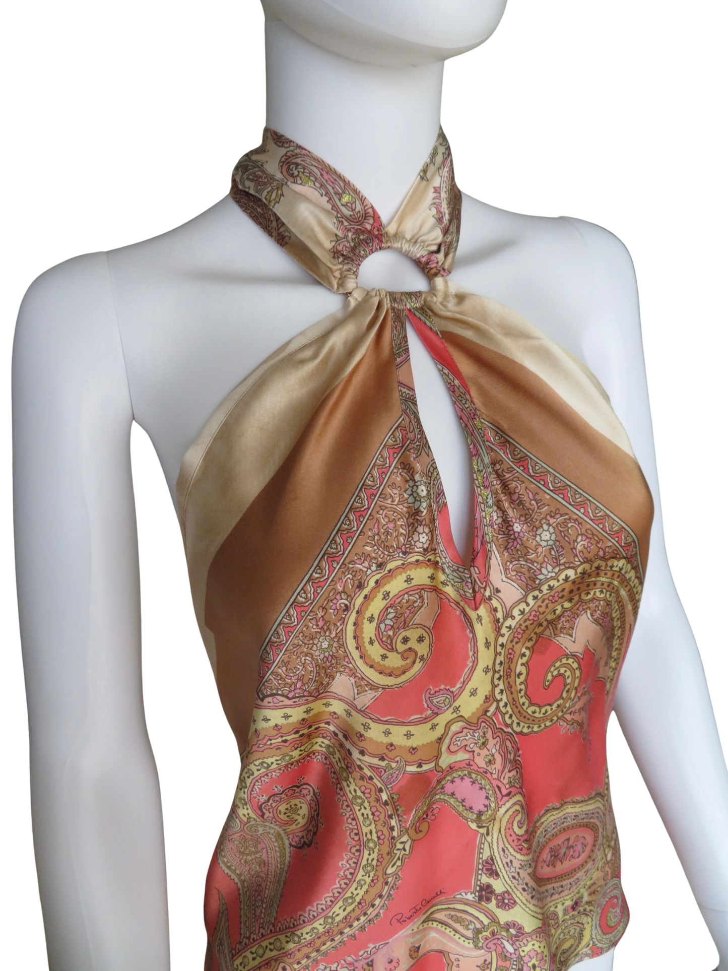 Roberto Cavalli S/S 2004 Silk Top