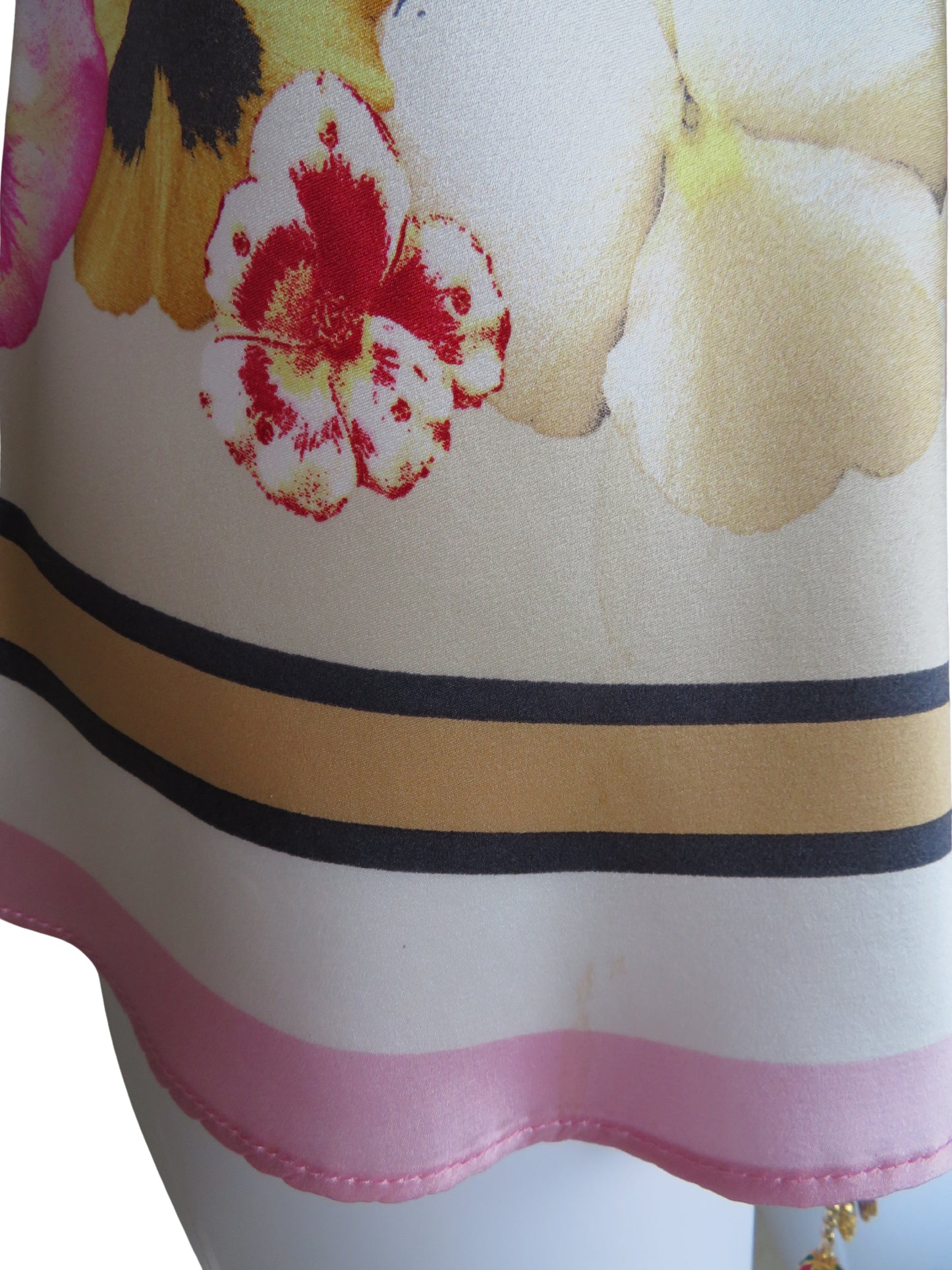 Roberto Cavalli Floral Halter Top