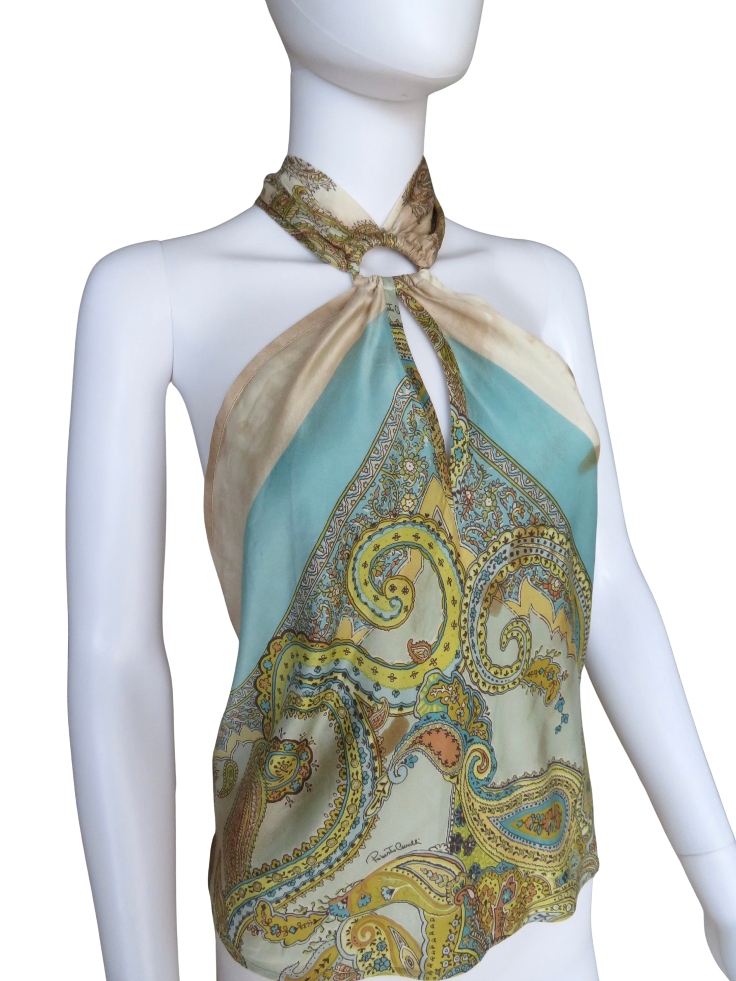 Roberto Cavalli S/S 2004 Silk Top