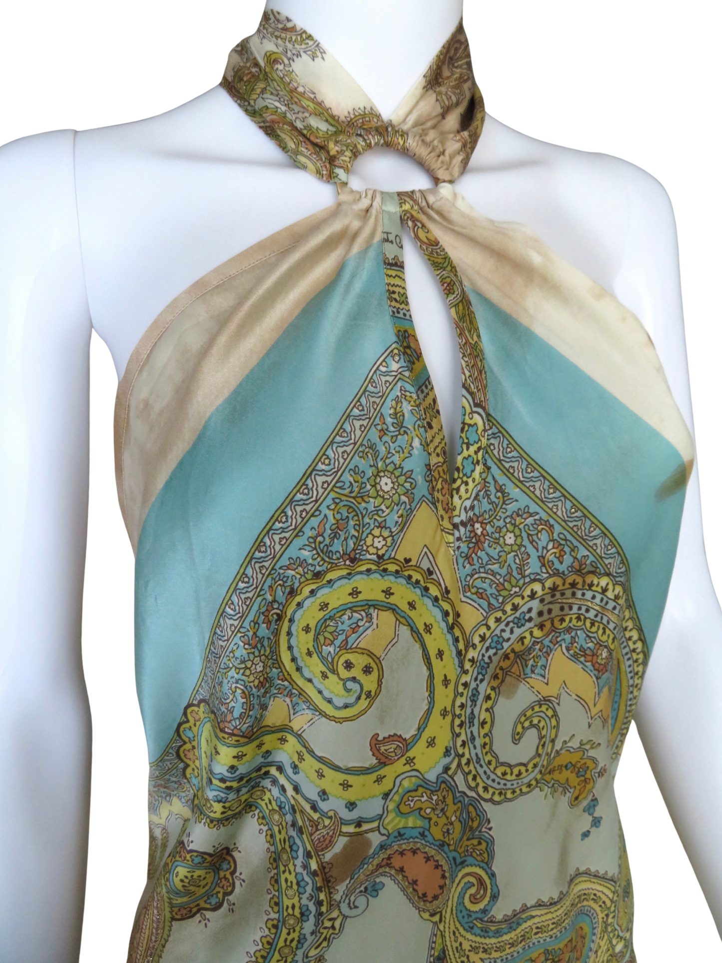 Roberto Cavalli S/S 2004 Silk Top