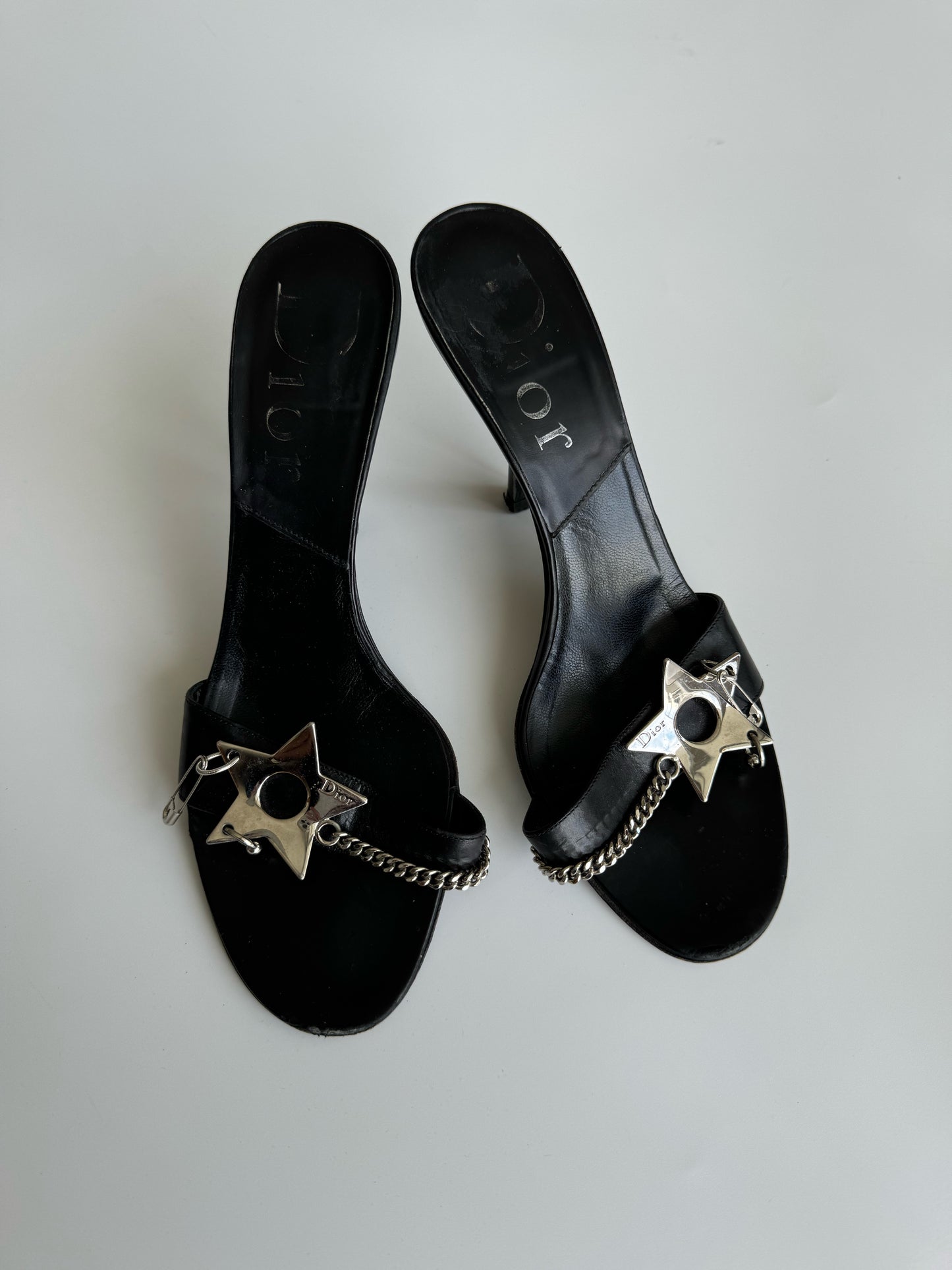 Dior Hardcore Pierced Mules