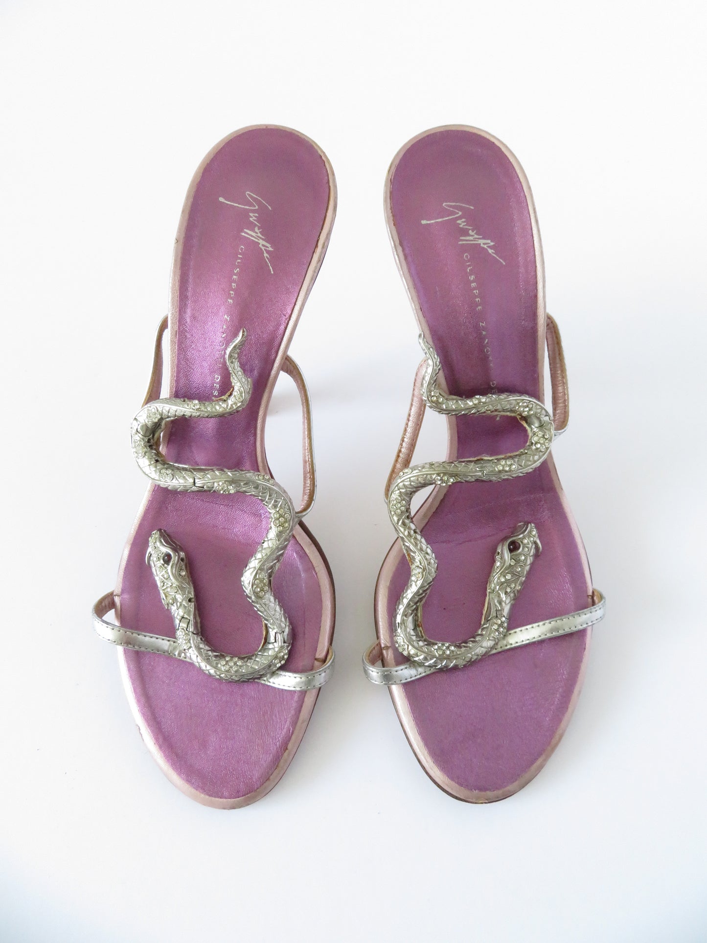 Vintage Giuseppe Zanotti Snake Heels