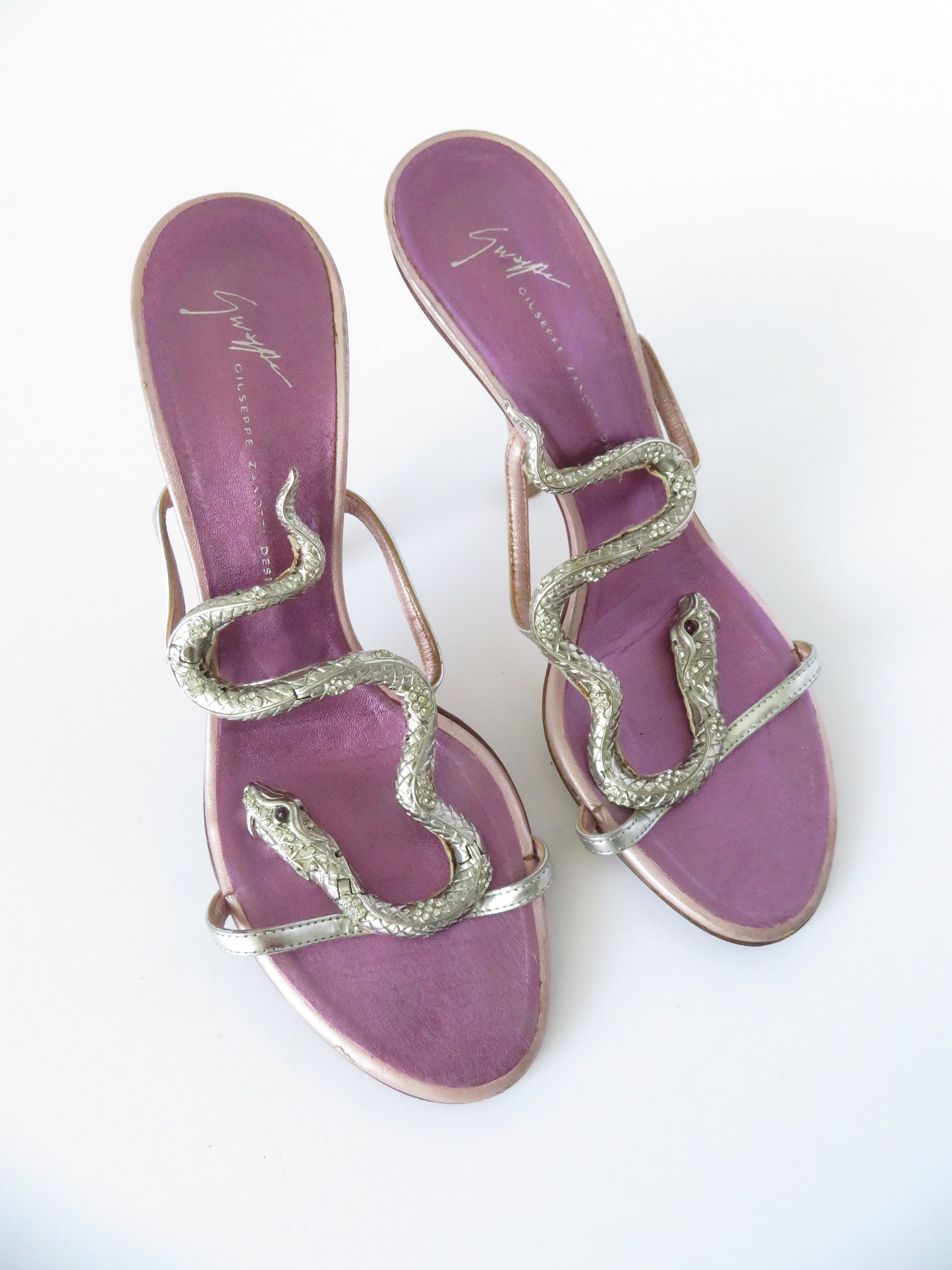 Vintage Giuseppe Zanotti Snake Heels