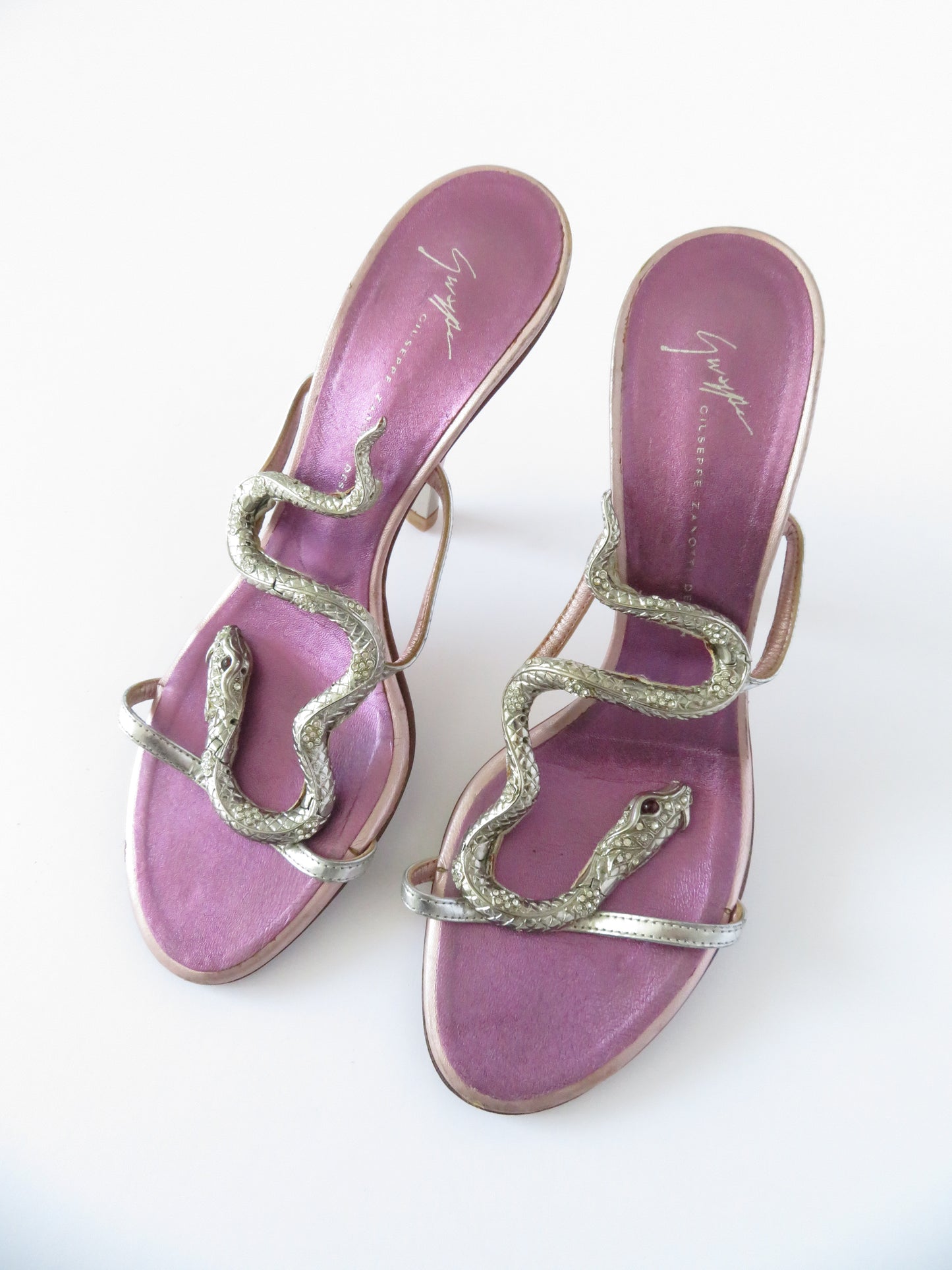 Vintage Giuseppe Zanotti Snake Heels