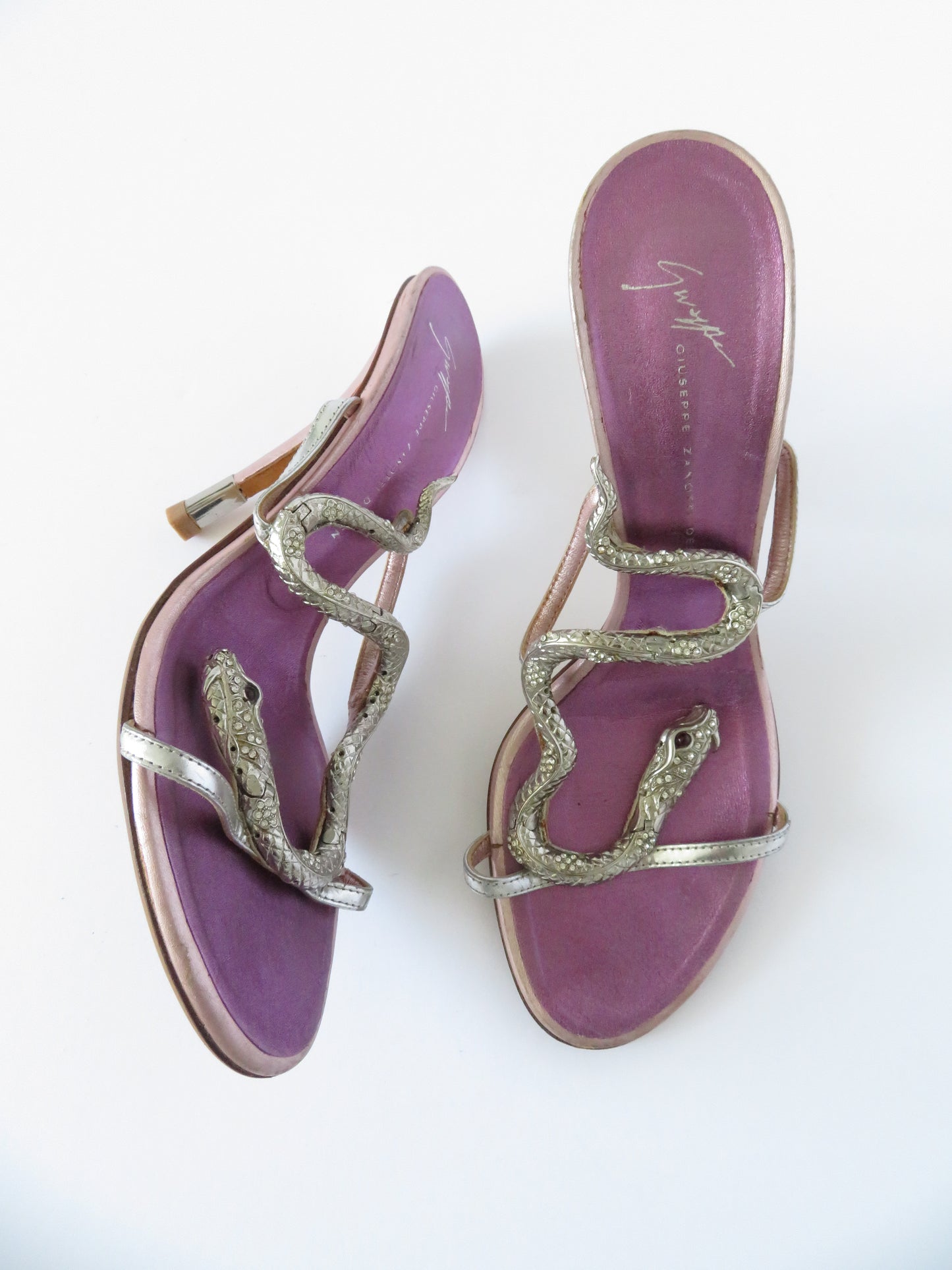 Vintage Giuseppe Zanotti Snake Heels
