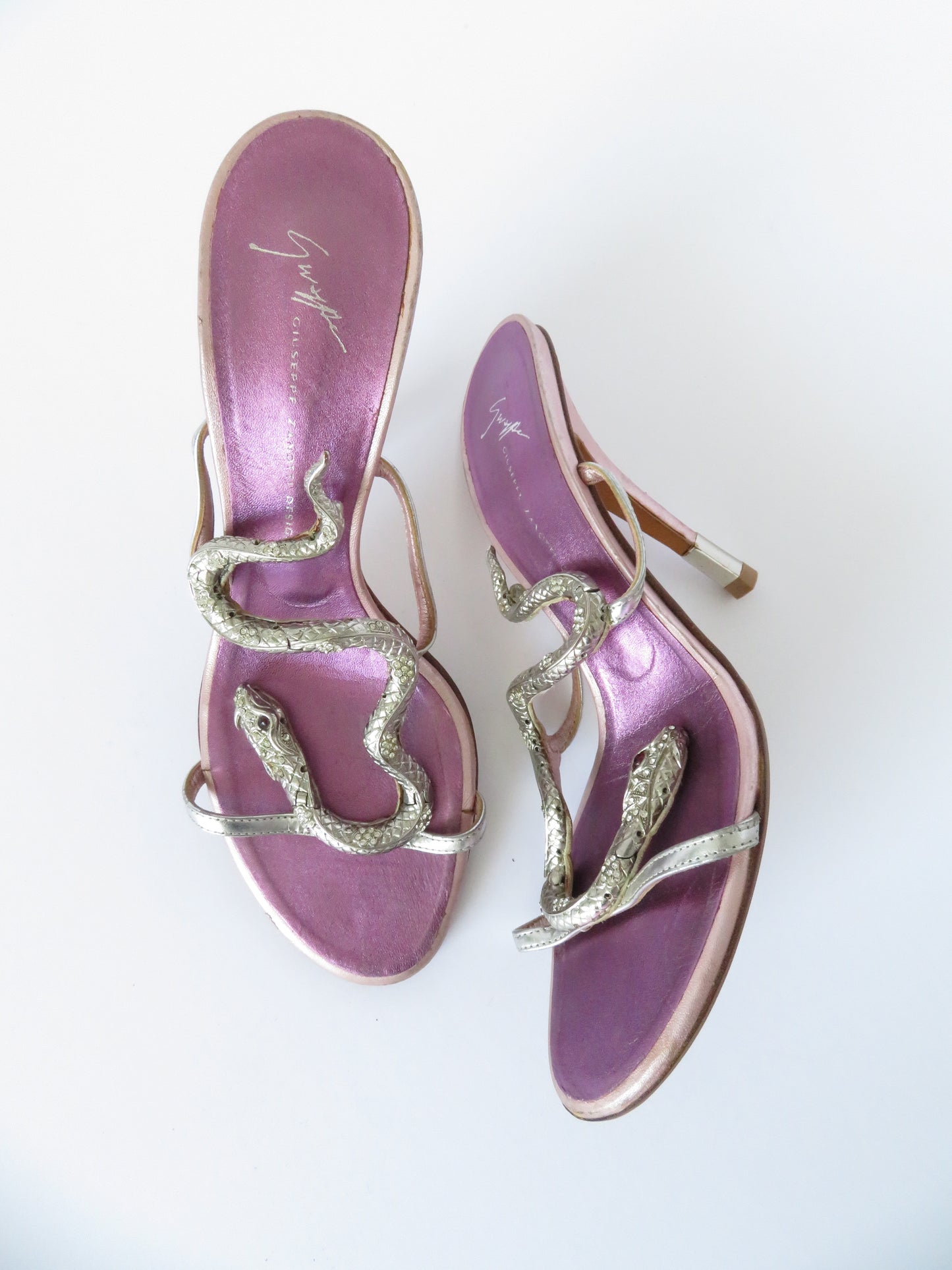 Vintage Giuseppe Zanotti Snake Heels