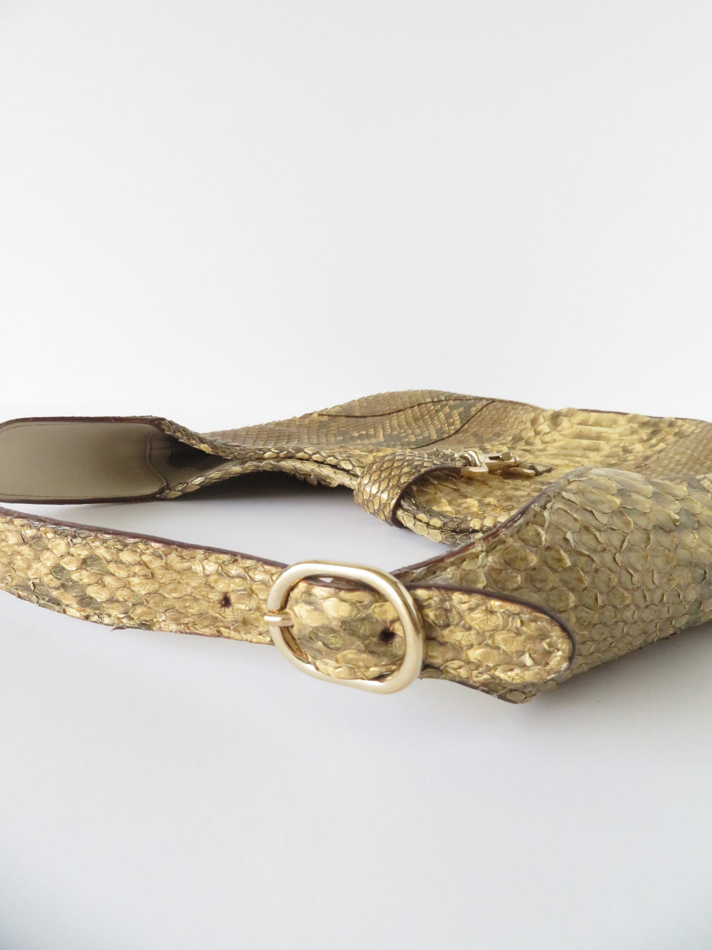 Vintage Python Gucci Jackie Hobo Bag