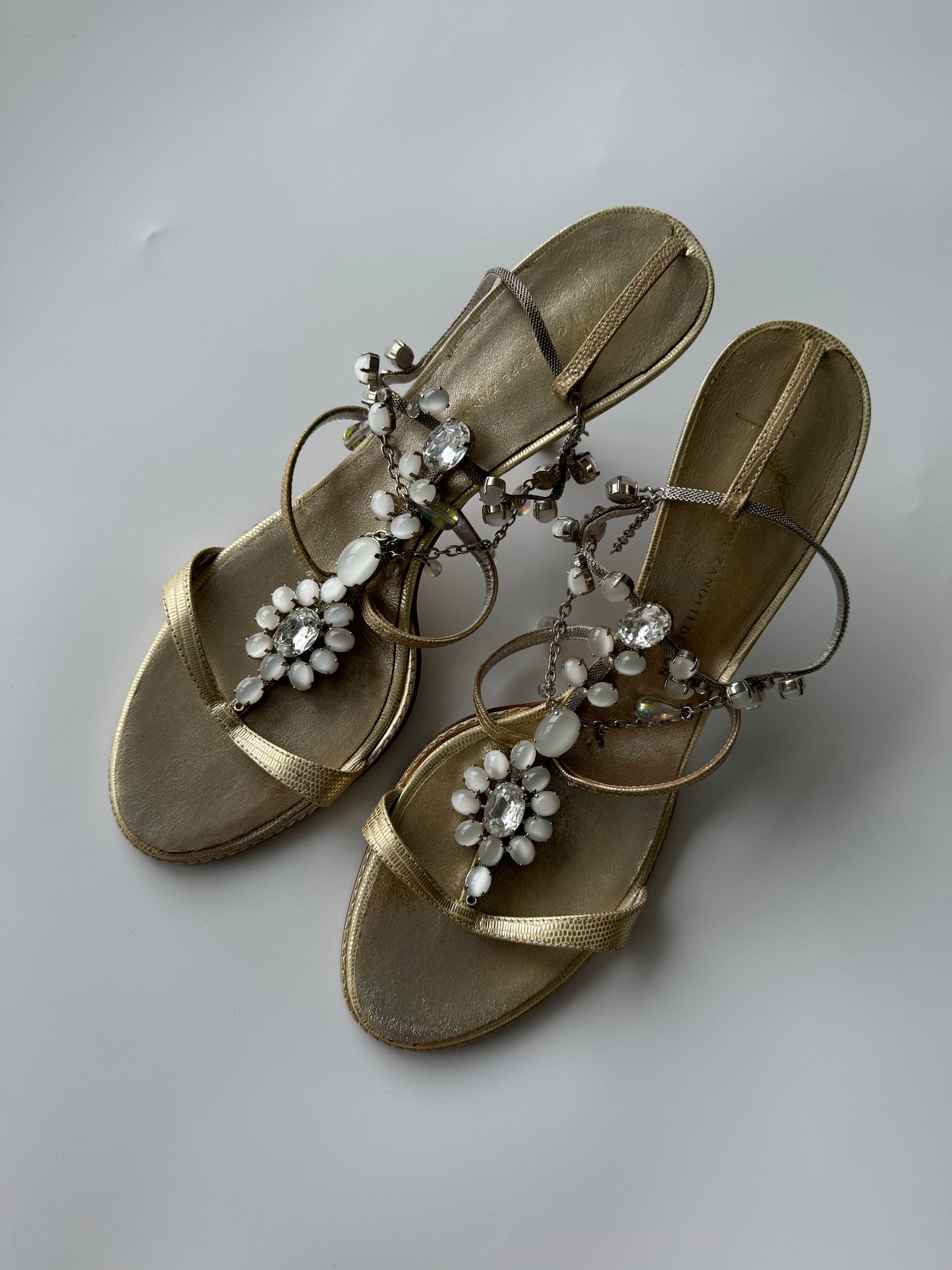 Vintage Giuseppe Zanotti Embellished Heels