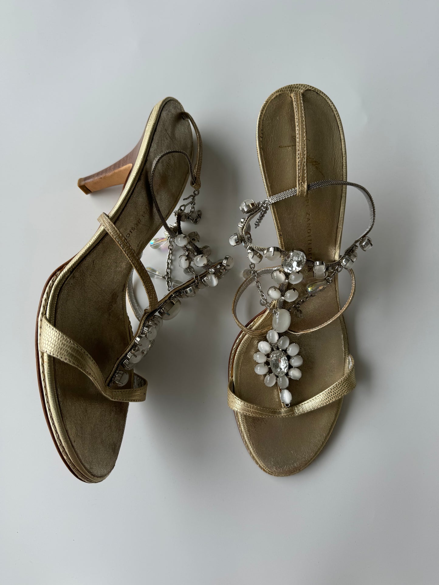 Vintage Giuseppe Zanotti Embellished Heels