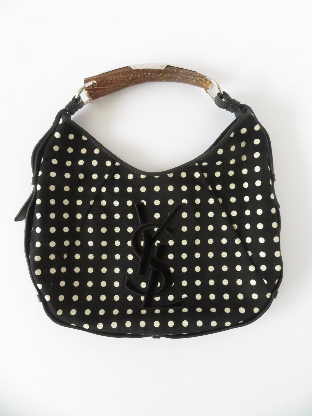 Yves Saint Laurent Polka Dot Mombasa Bag