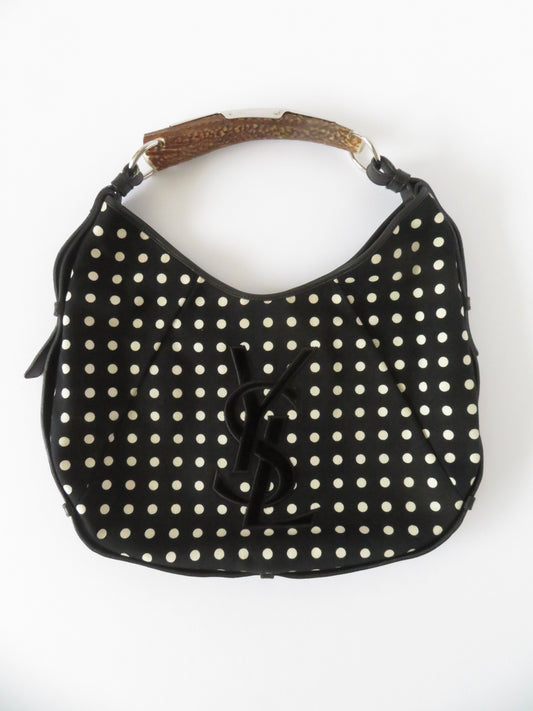 Yves Saint Laurent Polka Dot Mombasa Bag