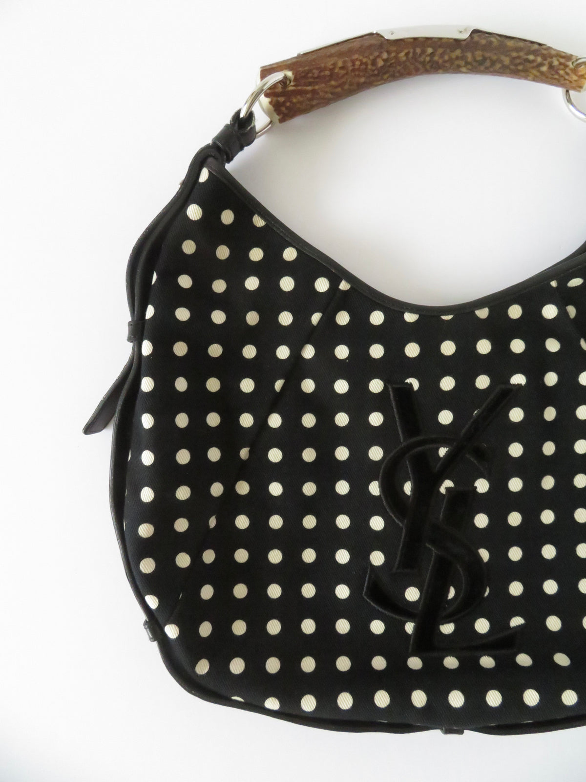 Yves Saint Laurent Polka Dot Mombasa Bag