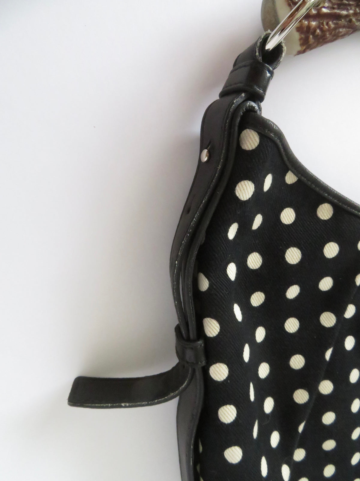 Yves Saint Laurent Polka Dot Mombasa Bag